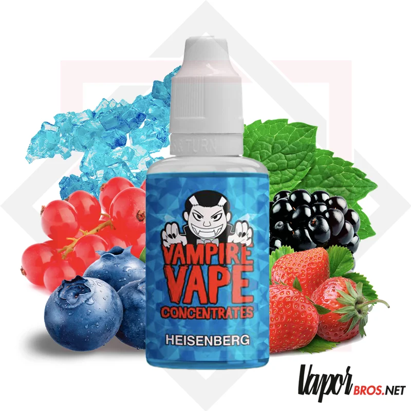 HEISENBERG SALES DE NICOTINA 10ML - VAMPIRE VAPE - El Rincón del Vapeo